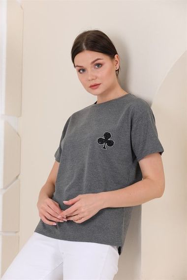 Women's Stone Printed T-shirt - photo 4