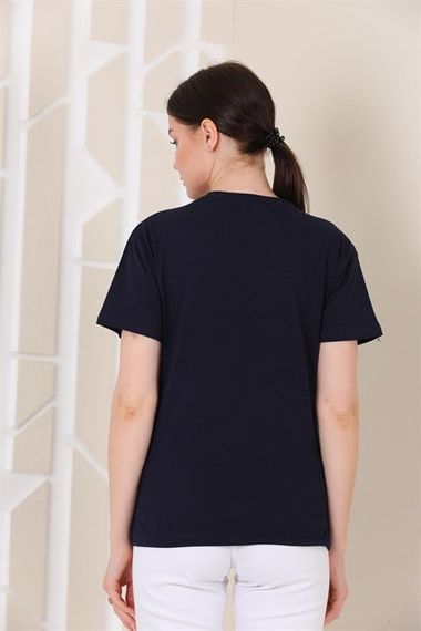 Women's Stone Printed T-shirt - photo 5