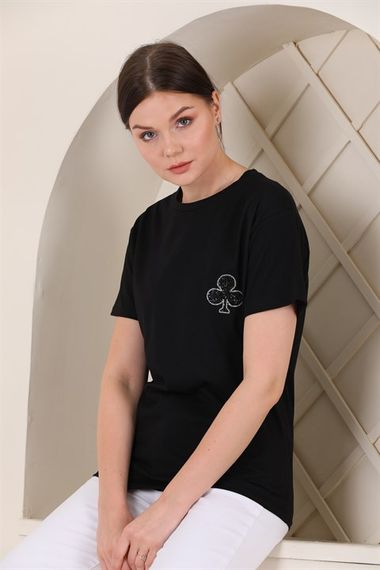 Women's Stone Printed T-shirt - photo 5