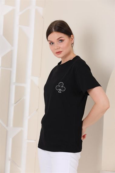 Women's Stone Printed T-shirt - photo 4