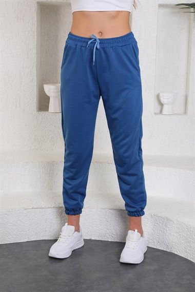 Trend Blue Color Women's Sweatpants - Jogger - photo 3