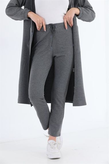 Trench Model Women's Tracksuit Set - Anthracite - photo 5