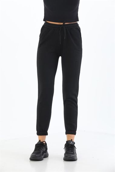 Women's Jogger Sweatpants 4 Seasons - Black - photo 2