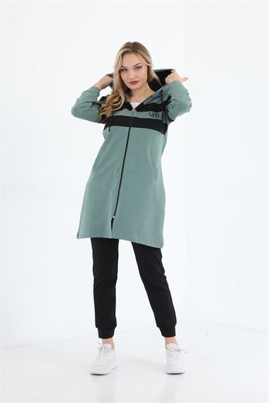 Hijab Tracksuit Set - Mint Green - photo 4