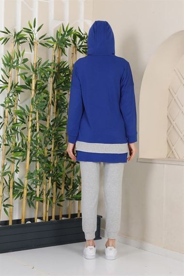 WOMEN'S SAKS HOODED GARNISH LATCHED TRACK SUIT - photo 5