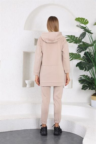 Women's Tracksuit Set - Beige - photo 4