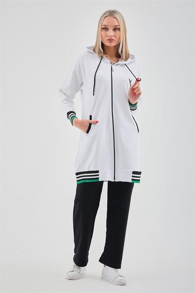 Women's Casual Sports Double Suit WHITE - photo 1