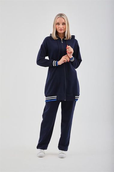 Women's Casual Sports Double Suit DARK BLUE - photo 1