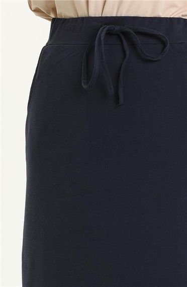 Tie Waist Pocketed Sports Skirt - Navy Blue - AK02004.00152 - photo 3