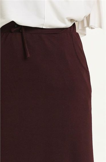 Tie Waist Pocket Sports Skirt - Plum - AK02004.00152 - photo 4