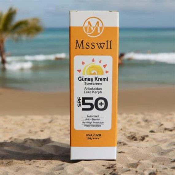 Misswell 50+ Spf Leke Karşıtı Güneş Kremi - MW-000035