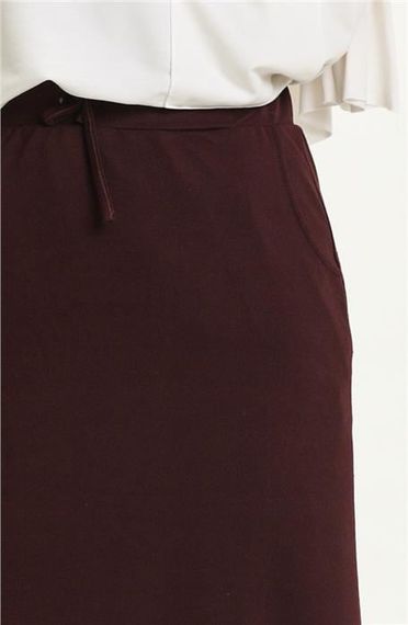 Tie Waist Pocket Sports Skirt - Plum - AK02004.00152 - photo 4