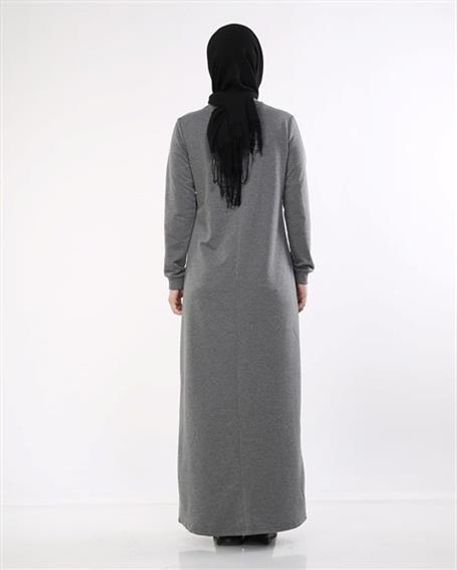 Stone Printed Dress - G-3 Anthracite, Available in Sizes 38 to 46 - photo 5