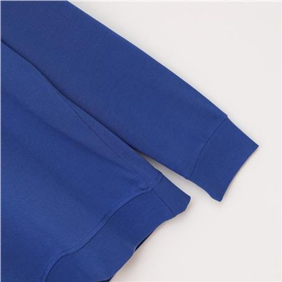 Мужской пуловер с длинным рукавом и поло, цвет сакс, модель CZT-136, доступные размеры: XL, L, M, XXL - фото 3