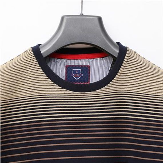 Чоловічий світшот з довгим рукавом, зі світлим кольором лісового горіха, моделі CZT-177, доступний у розмірах XL, L, M, XXL - фото 2