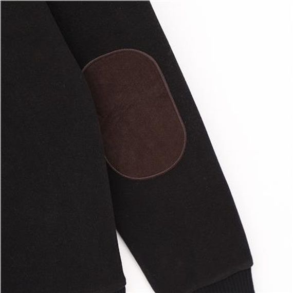 Erkek Ribanalı Comfort Fit Rahat Kesim Mont - MTS-8014 - Siyah - photo 5