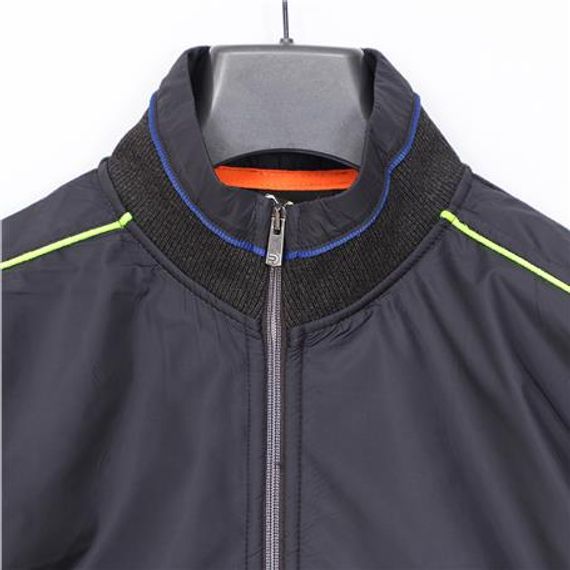 Мужская легкая куртка Comfort Fit с ribanalı, модель MTS-8017, антрацит, размеры XL, L, M, XXL - фото 5