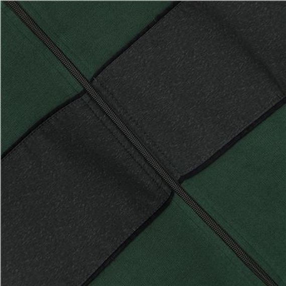 معطف رجالي بتصميم مريح ومقص مريح بحافة مضلعة - MTS-8014 - زيتوني - صورة 4