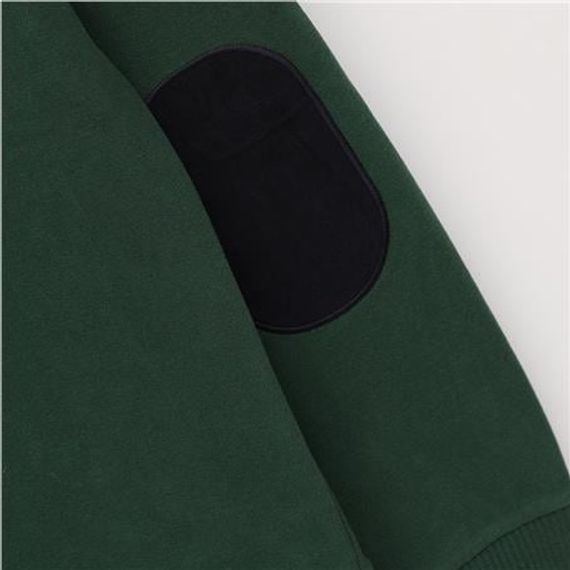 معطف رجالي بتصميم مريح ومقص مريح بحافة مضلعة - MTS-8014 - زيتوني - صورة 5