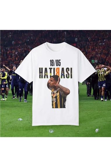 19/05 Hatırası Oosterwolde Tişört (Gs-Fb Maç Hatırası)- FBOO1907 - Beyaz - fotoğraf 1