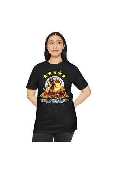 تيشيرت بجودة عالية بتصميم خاص لجماهير خوسيه مورينيو باللون الأسود لدعم فريقك بأناقة - صورة 4