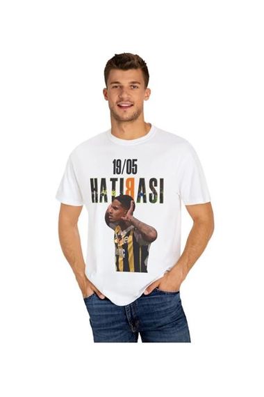 19/05 Hatırası Oosterwolde Tişört (Gs-Fb Maç Hatırası)- FBOO1907 - Beyaz - fotoğraf 3