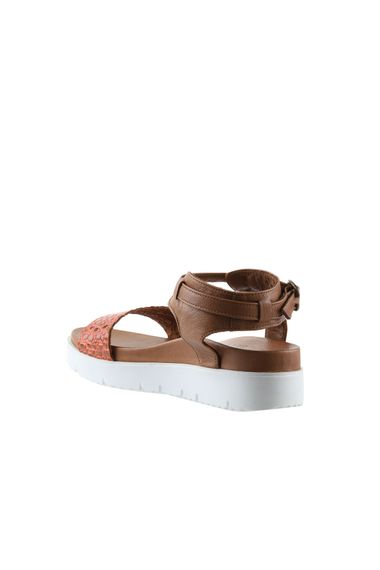 Bueno Shoes Kadın Dolgu Topuklu Sandalet 01WS0406 - fotoğraf 4