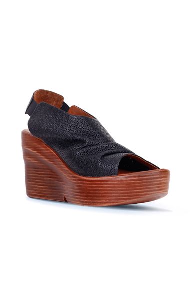 Bueno Shoes Kadın Dolgu Topuklu Sandalet 01WQ6103 - fotoğraf 2