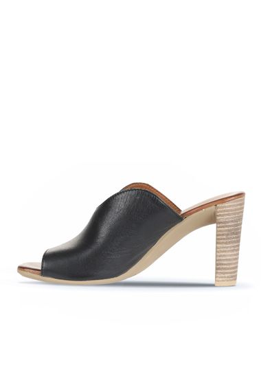 Жіночі босоніжки на підборах Bueno Shoes 8,5 см, шкіряні, кольори: сірий, білий, коричневий, чорний, бежевий, срібний, розміри: 35-40 - фото 3