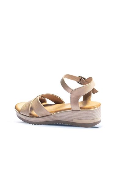 Bueno Shoes Kadın Dolgu Topuklu Sandalet 01WL3303 - fotoğraf 4