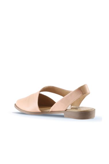 Женские сандалии Bueno Shoes 01WS2311 из кожи, с подошвой из термо, высота каблука 2 см, в цветах серый, пудровый, синий, хаки, табак - фото 4