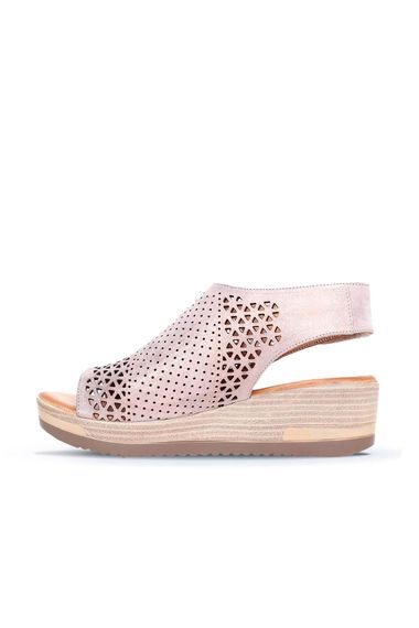 Bueno Shoes Kadın Dolgu Topuklu Sandalet 01WN3200 - fotoğraf 3