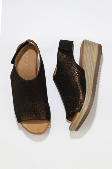 Bueno Shoes Kadın Dolgu Topuklu Sandalet 01WN3200 - fotoğraf 5