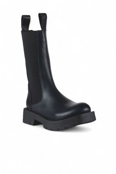 Жіночі черевики на підборах Bueno 01WT2508 з еластичної підошвою, шкіряними та текстильними елементами, висота підборів 5 см, різні кольори та розміри - фото 2