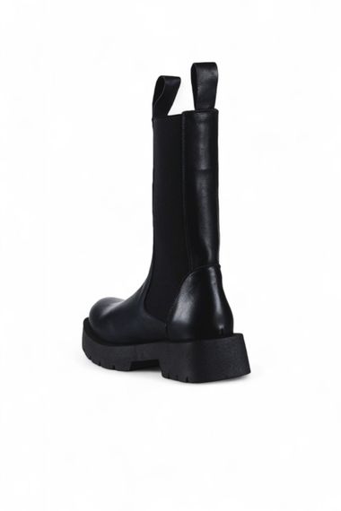 Жіночі черевики на підборах Bueno 01WT2508 з еластичної підошвою, шкіряними та текстильними елементами, висота підборів 5 см, різні кольори та розміри - фото 4