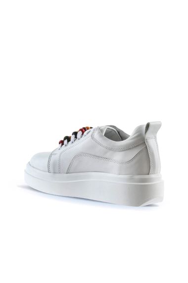 Кросівки для жінок Bueno, шкіра, 5 см каблук, доступні розміри 35-41, кольори: рожевий, червоний, білий, чорний, жовтий - фото 5