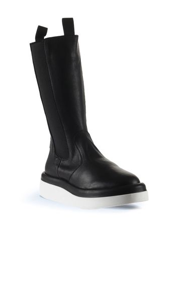 Жіночі черевики на платформі Bueno Shoes 01WT5800 з натуральної шкіри, доступні в чорному та бежевому кольорах, розміри 35-41 - фото 2