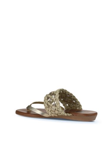 Жіночі шльопанці Bueno з відкритими пальцями, шкіра, термо підошва, доступні в різних кольорах та розмірах 35-42 - фото 5