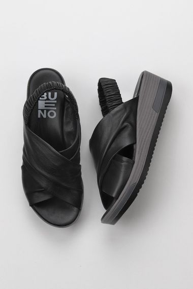 Bueno Shoes Kadın Dolgu Topuklu Sandalet 01WU5700 - fotoğraf 1