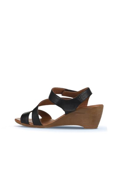 Bueno Shoes Kadın Dolgu Topuklu Sandalet 01WN3720 - fotoğraf 5