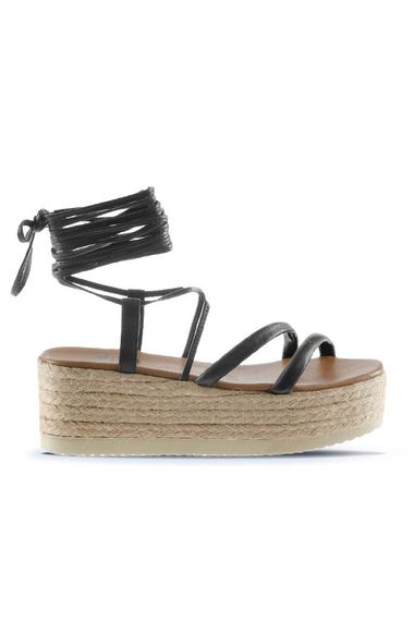 أحذية بوينو صنادل إسبادريل بكعب ويدج للنساء 01WU6100 - صورة 2