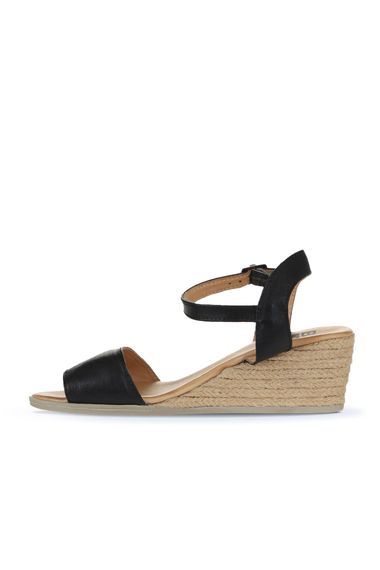 Bueno Shoes Kadın Dolgu Topuklu Espadril Sandalet 01WS11101 - fotoğraf 4