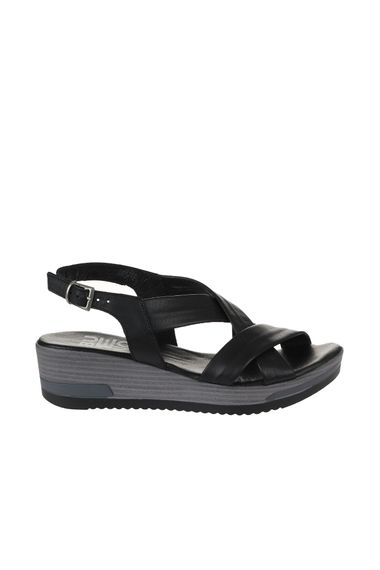 Сандалии для женщин Bueno с платформой 01WU5701 из кожи, размер 36-41, цвета: серый, белый, черный, табачный - фото 2