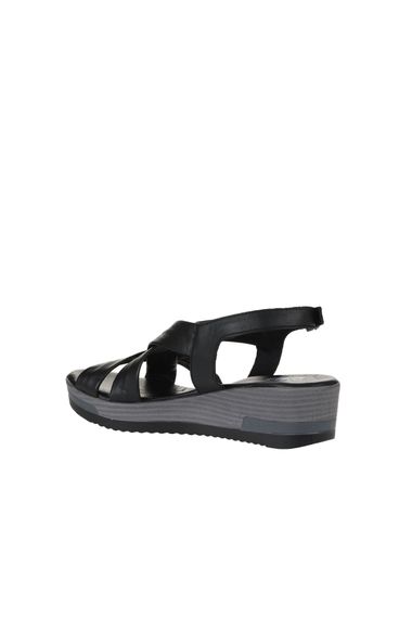 Сандалии для женщин Bueno с платформой 01WU5701 из кожи, размер 36-41, цвета: серый, белый, черный, табачный - фото 5