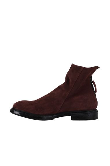 Мужские ботинки Bueno, кожа, термоподошва, высота каблука 3 см, размеры 40-45, цвета: темно-серый замш, черная кожа, синий замш, бордовый замш - фото 4