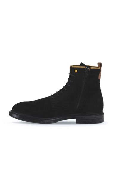 Мужские ботинки Bueno 01MV9306, кожаные, высота каблука 2,5 см, размеры 40-45, цвета: коричневый, хаки, серый, черный, синий, кирпичный - фото 4