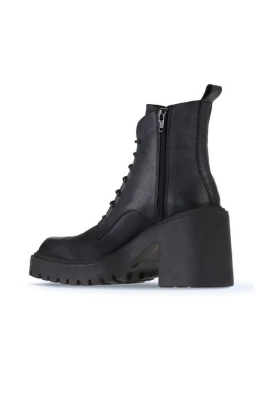 Жіночі ботильйони на підборах Bueno Shoes 01WV5401 з натуральної шкіри, висота підборів 9 см, доступні в чорному, візоні та табачному кольорах - фото 4