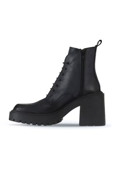 Жіночі ботильйони на підборах Bueno Shoes 01WV5401 з натуральної шкіри, висота підборів 9 см, доступні в чорному, візоні та табачному кольорах - фото 3