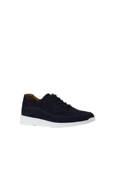 Чоловічі повсякденні туфлі Bueno 07M0194L187 з шкіри, висота підборів 3 см, доступні в кольорах Хакі Нубук та Лазурний Дантевий Шкіра - фото 3