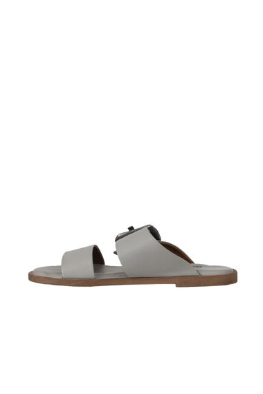 Жіночі туфлі Bueno, плоский дизайн, світла термопідошва, шкіряні вставки, висота каблука 1 см, доступні в різних кольорах і розмірах - фото 4